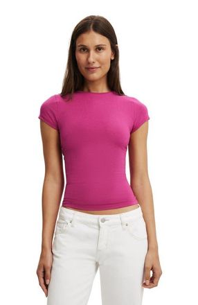 Cotton On Womens All Day Crew Tee in Wild Orchid at Nordstrom, Size Medium