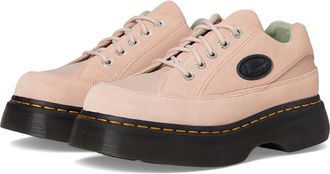 Dr. Martens Buzz 5-Eye Womens Shoes Powder Pink : UK 8 (US Womens 10) M, Leather/Nappa