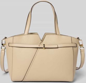 HUGO BOSS Henkeltasche aus Rindsleder Modell REVERS in Beige, Gr&ouml;&szlig;e 1