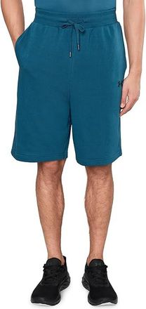 Under Armour Rival Lightweight Shorts Mens Workout Wham Blue/Black : 2XL, Fleece/Polyester