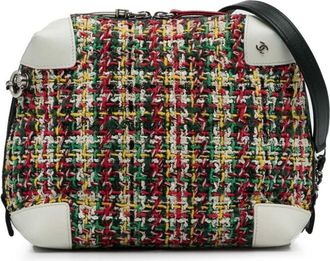 Chanel 2017-2018 Tweed Street Allure Camera Bag satchel - women - Fabric/Calf Leather - One Size - Red