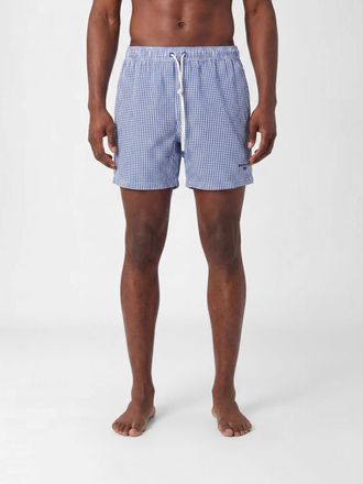 Barbour Costume da bagno boxer in poliestere a quadretti