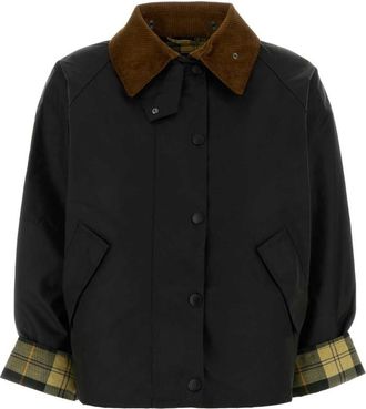 Barbour Black Shirt Collar Jacket