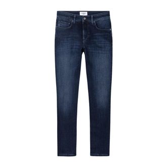 Cambio Jeans, Dames, Blauw, XL, Slim-fit Jeans