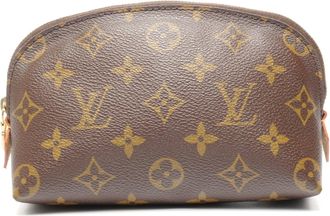 Louis Vuitton Brown Monogram Pochette Pouch (Pre-Owned)