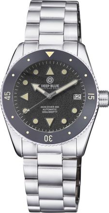 Deep Blue Skin Diver 300 Automatic Black Dial Mens 40 mm Watch SKINDVRARW