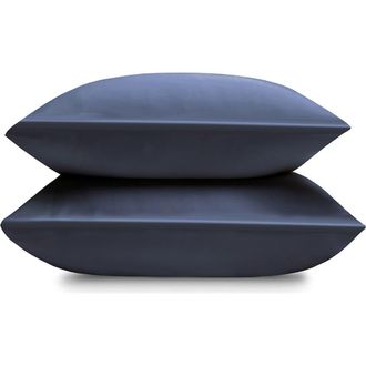 Sijo Set of 2 Sateen Pillowcases in Sapphire at Nordstrom, Size Standard