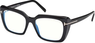 Tom Ford Optical Frame - Dames - Brillen - Zwart - 53 MM - Accessoires