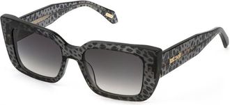 Just Cavalli SJC195V 0GL8 Womens Sunglasses Grey Size 53