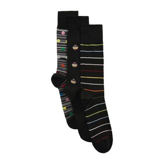 Paul Smith Socks, male, Multicolor, ONE SIZE, Sock Seas 3 Pkt