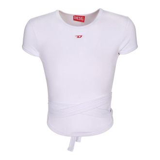 Diesel Tops, Dames, Wit, XS, Katoen, T-Bunny-Tail