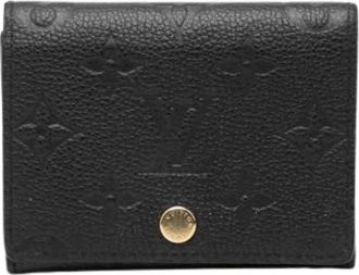 Louis Vuitton Pre-owned Wallets, female, Black, Size: ONE SIZE Pre-owned Card Case
