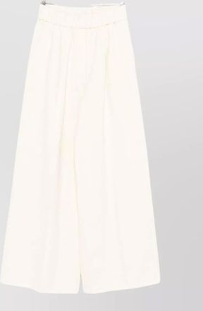 Forte_Forte wide leg relaxed fit trousers back pocket