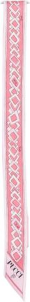 Pucci Pa&ntilde;uelo triangular de seda - Accessories - Mujer - Rosa - ONE SIZE