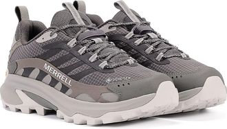 Merrell Moab Speed 2 Gore-Tex Mens Asphalt Trainers - Grey Nylon - Size UK 10.5