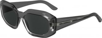 Karl Lagerfeld Womens KL6167S 53 020 Sunglasses - Grey - One Size