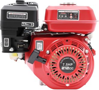 OEM Motor De 7,5 Cv, Monocil&iacute;ndrico De 4 Tiempos, Rojo