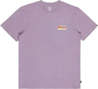 Billabong Range S/S T-Shirt f&uuml;r Herren | lila/rosa