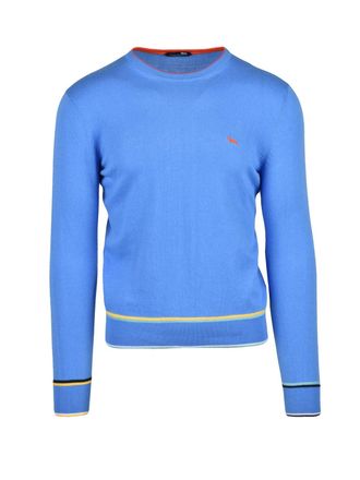 Harmont & Blaine Light Blue Men Cotton Sweater