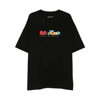 Martine Rose T-Shirts, male, Black, Size: XL Printed T-shirt