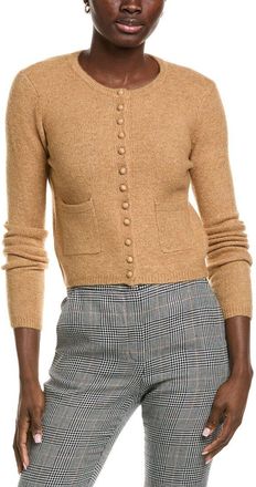 endless rose Crewneck Button-Down Knit Top