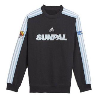 adidas x Palace Unisex Round-neck Sweatshirt Black GL7173