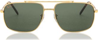Ray-Ban RB3796 Asian Fit 919631 Mens Sunglasses Gold Size 59