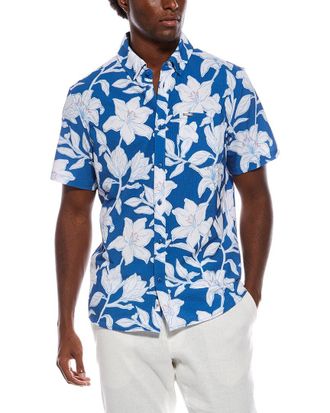 Vintage Summer Swimwear Vintage Summer Seersucker Shirt