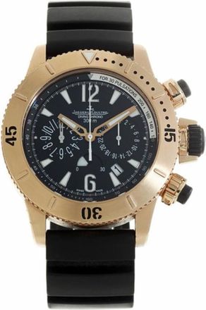 Jaeger-LeCoultre Master Compressor Chronograph Automatic Black Dial Mens Watch 160.2.25