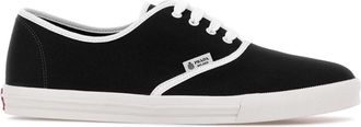 Prada Black Canvas Sneakers