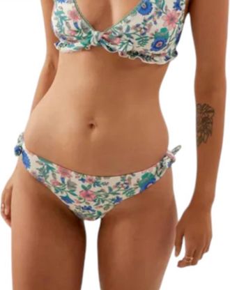 Louise Misha Kauai Bikini Bottom In Blue Summer Meadow