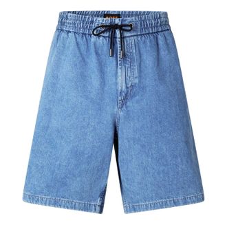 HUGO BOSS Denim shorts heren (Helder Blauw)