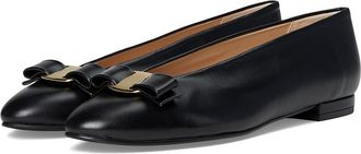 French Sole Orbit Womens Flat Shoes Black : 7.5 M, Leather