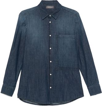 Lorena Antoniazzi Camicia denim - Blu