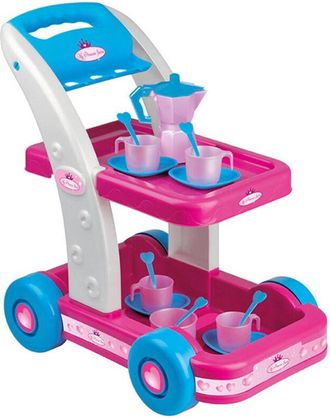 Trade Shop Trade Shop - Carrello Per Servire Caff&egrave; Princess Giocattolo Per Bambine Con Set Accessori