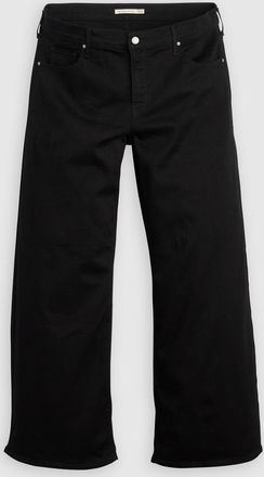 Levi's 318 Shaping Wide Leg Jeans (Plus Size) - Womens - 14L - Black