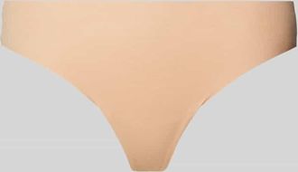 Hanro String mit elastischem Bund in Beige, Größe XS