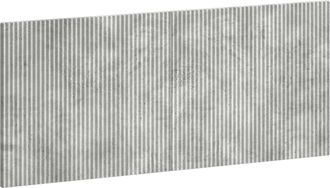 vidaXL Cabecero Montada En La Pared Arnhem Gris Hormig&oacute;n Vidaxl