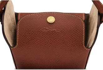 Longchamp mini Épure Pop Corn bucket bag - Brown