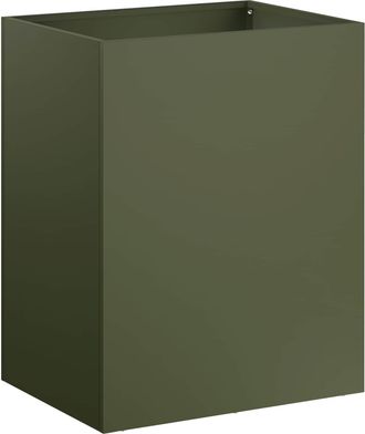 vidaXL Macetero De Jard&iacute;n Verde Oliva 40 X 30 X 40 Cm Vidaxl