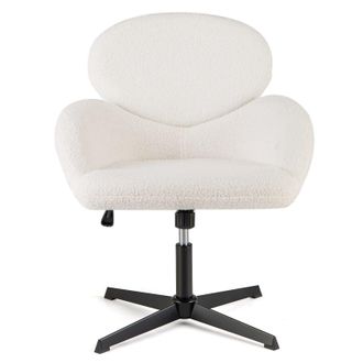 Costway Criss Cross Chair Height Adjustable Computer Desk Task Vanity Chair