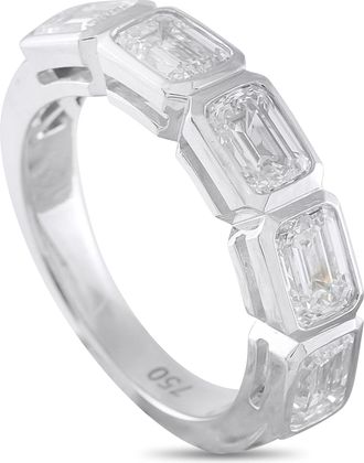 Luxury Bazaar 18K White Gold 2.66ct Diamond Ring ALR-18350
