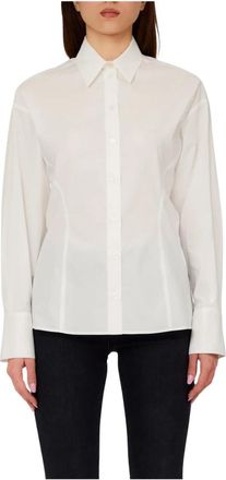 Liu Jo Camicia con fiocco - Dames - Overhemden - Wit - S - Overhemden