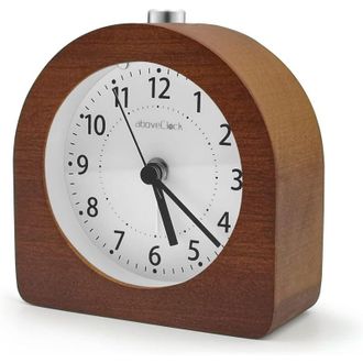 OEM Despertador Matutino A Pilas Con Funci&oacute;n De Repetici&oacute;n, Despertador De Viaje Iluminado De Madera, Silencioso, Sin Tictac, Despertador Anal&oacute;gico, Manec