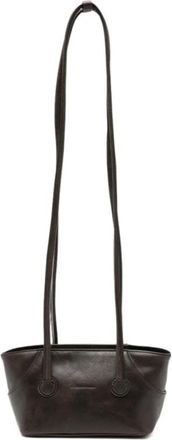 Marge Sherwood Crossbody Bag - Dames - Schoudertassen - Bruin - ONE Size - Leer - Tassen