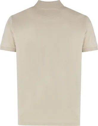 HUGO BOSS Mens Polo Philix Pima Cotton Shirt Beige T-shirts And Polos