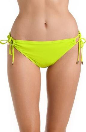 La Blanca Island Goddess Hipster Bikini Bottoms in Bright Lime at Nordstrom Rack, Size 10