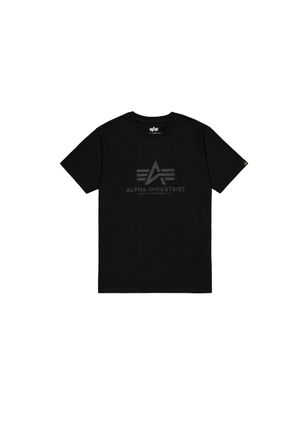 Alpha Industries T-Shirt ALPHA INDUSTRIES Basic T-Shirt BL Carbon, Herren, Gr. XXL, schwarz (schwarz, schwarz), Obermaterial: 100% Baumwolle, Shirts T-Shirt