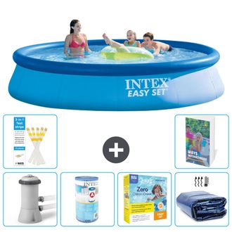 Intex Piscina Easy Set Redonda - 396x84 Cm - 7-piezas S224