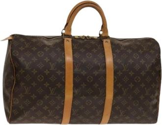 Louis Vuitton Pre-owned Weekend Bags, female, Brown, Size: ONE SIZE Pre-owned Canvas louis-vuitton-bags